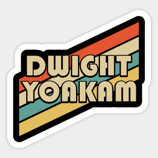 Vintage 80s Dwight Yoakam Sticker